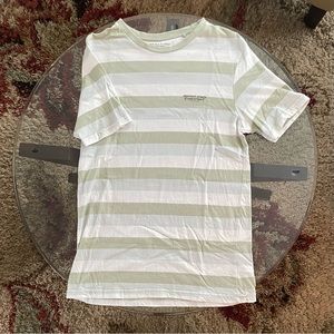 Denim & Flower striped top women's size medium